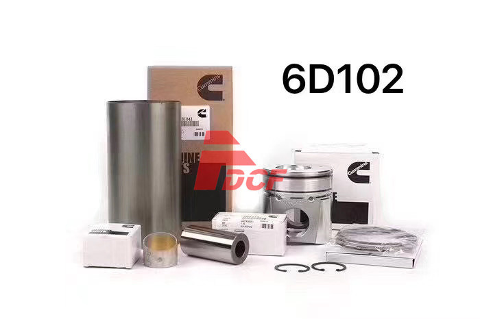 Dieselmotor Piston Liner Kit Cylinder vervangingsassemblage voor graafmachine